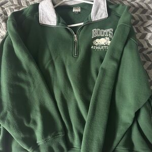 Roots collared sweatshirt